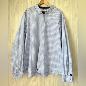 CODY JAMES MEN'S BASIC TWILL LONG SLEEVE BUTTON-DOWN PERFORMANCE WESTERN SHIRT